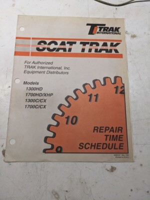 Trak international repair time - trak,