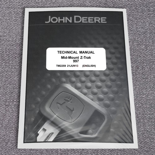 John deere 997 trak - z-trak, mid
